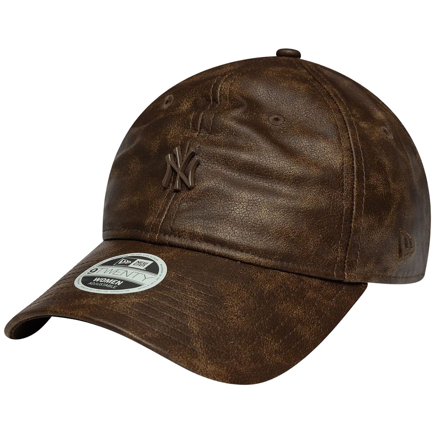 czapka z daszkiem New Era 9T Worn PU MLB New York Yankees - NFL Brown Suede