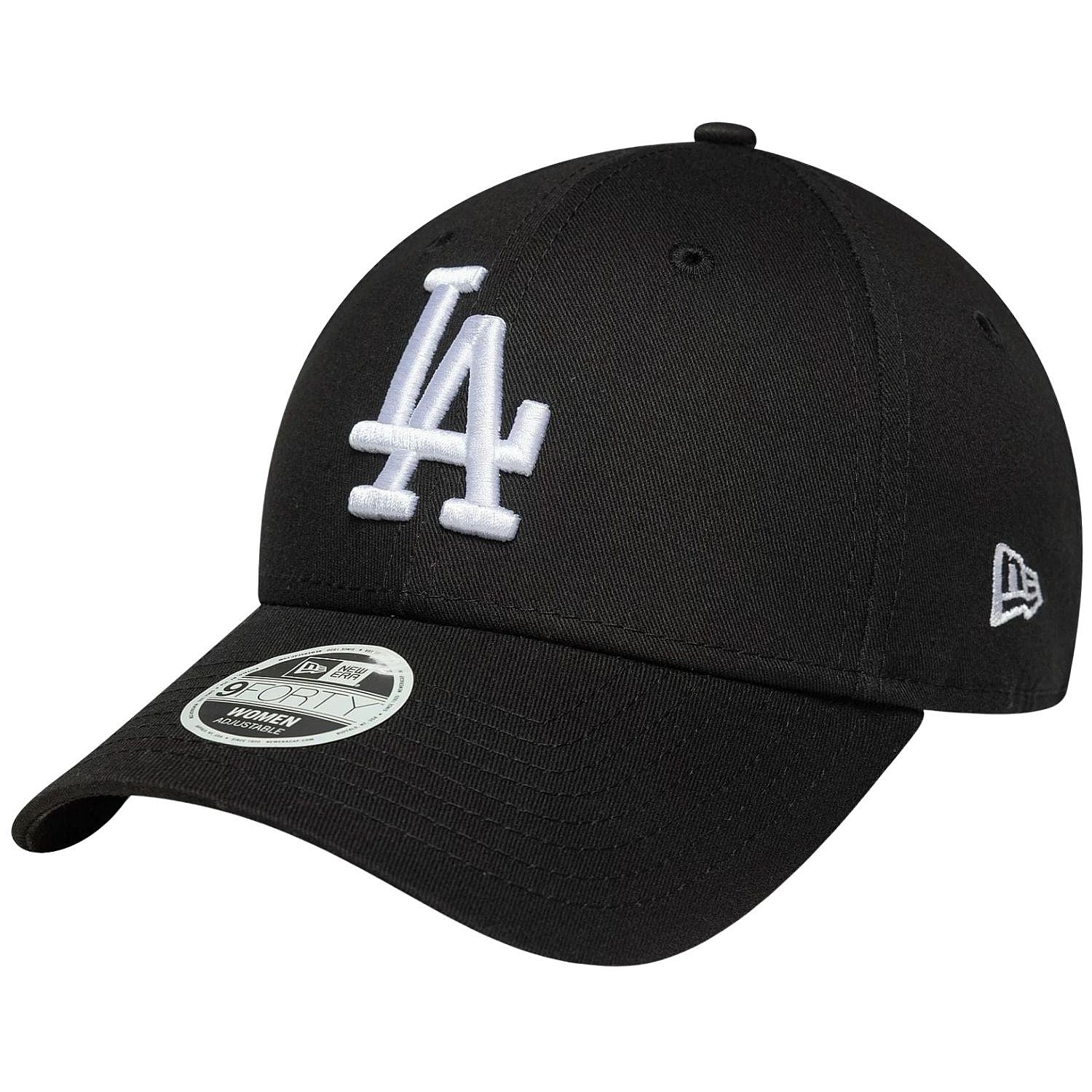 šiltovka New Era 9FO League Essential MLB Los Angeles Dodgers - Black/White - women´s