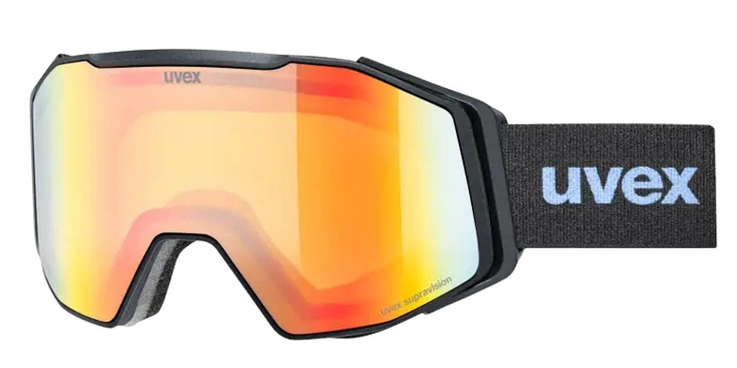 Skibrille Uvex Gravity FM - S5505412250/Black Matt/Mirror Rainbow