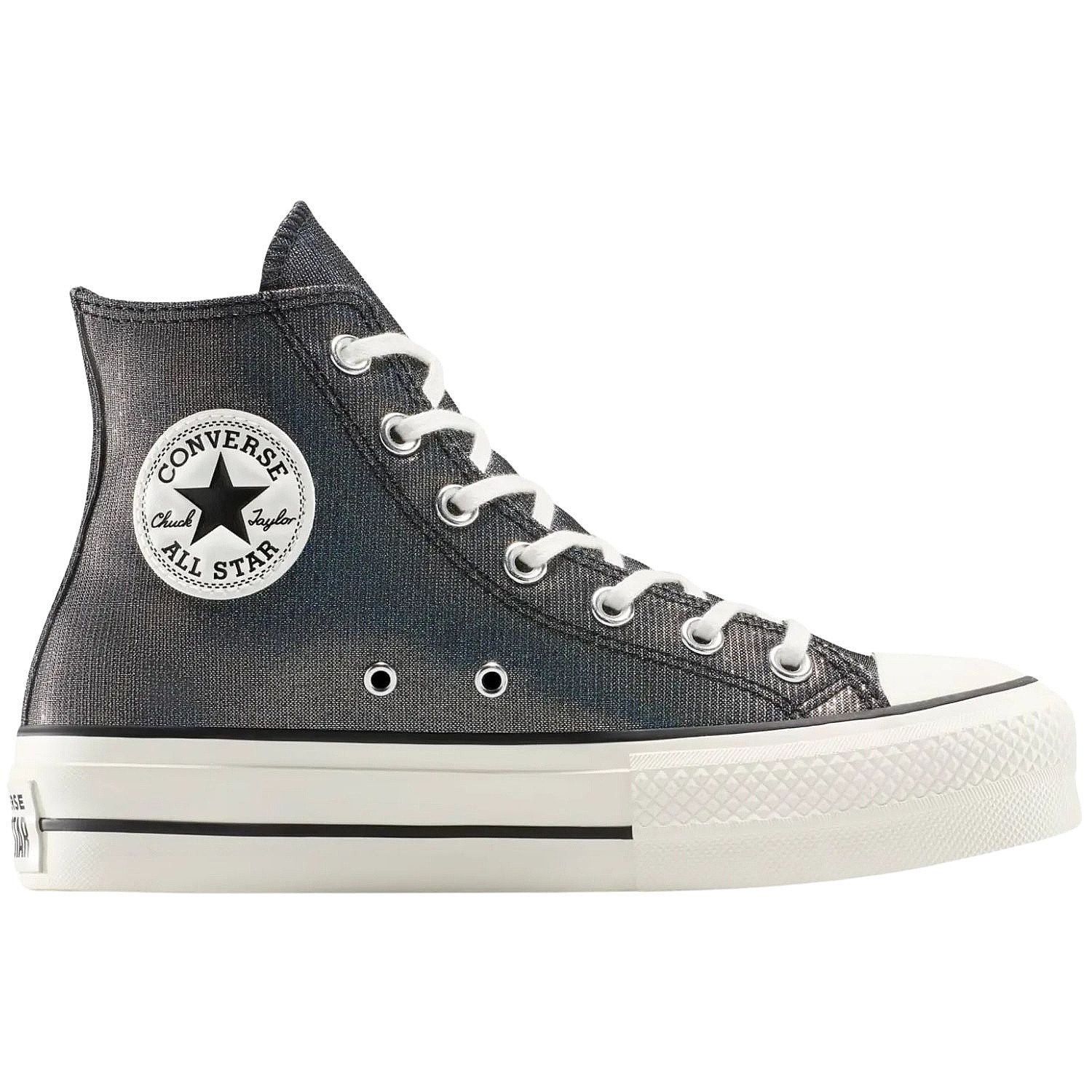 buty Converse Chuck Taylor All Star Lift Platform Sparkle Hi - A14519/Black/Black/Egret