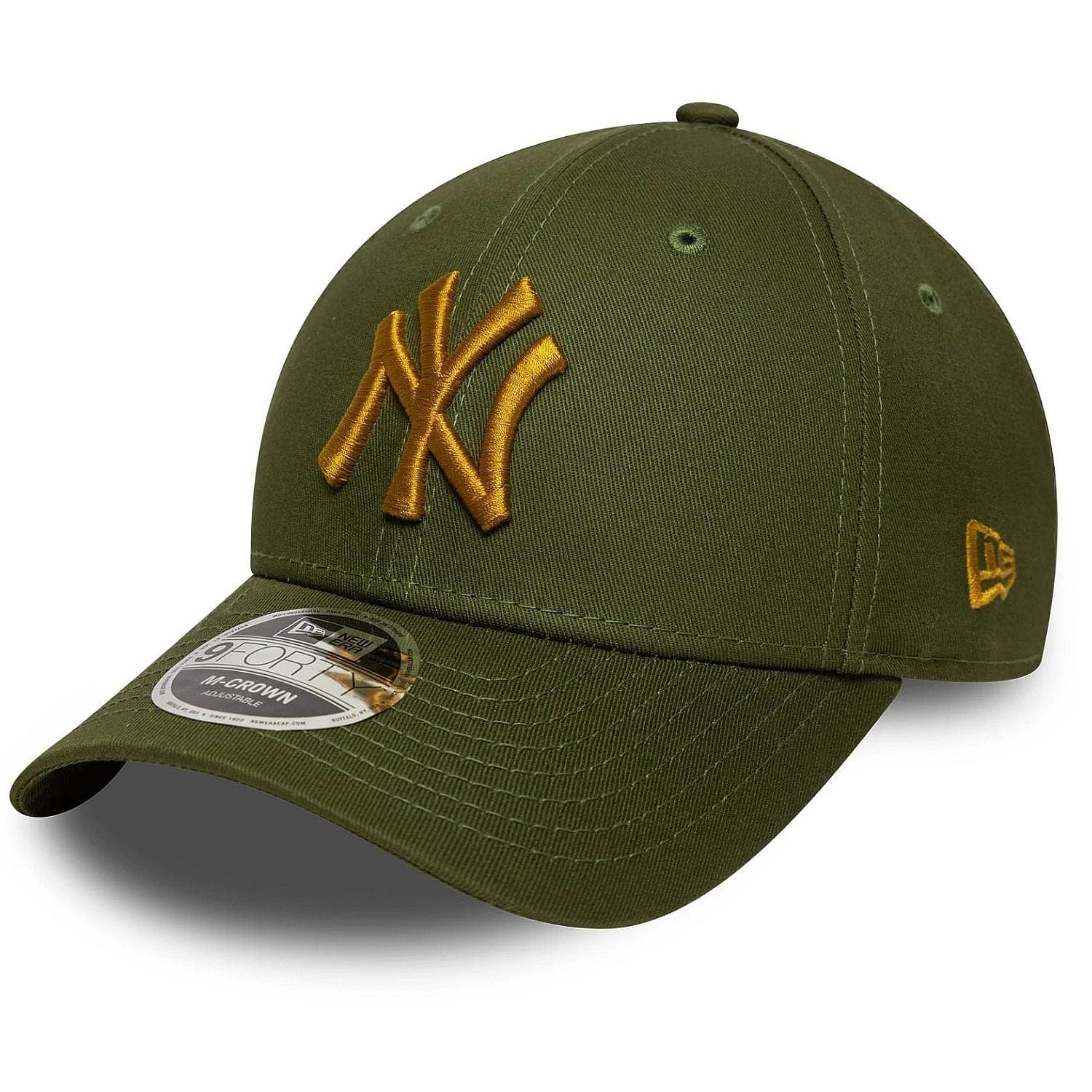 czapka z daszkiem New Era 9FO M-Crown Ws Patch MLB New York Yankees - Rifle Green