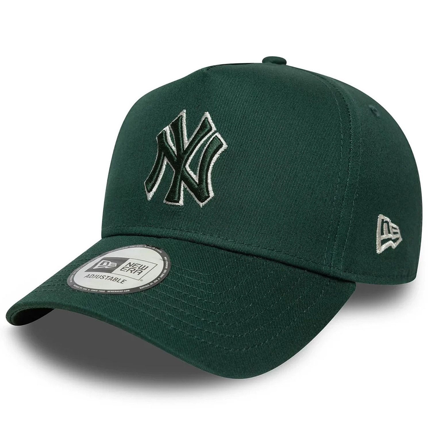kšiltovka New Era 9FO AF Team Outline MLB New York Yankees - Dark Green/Stone