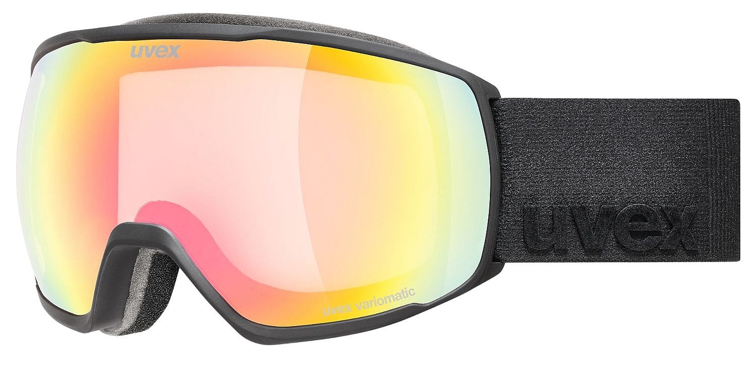 masque de ski  Uvex Victorious V - S5501892230/Black Matt/Mirror Rainbow