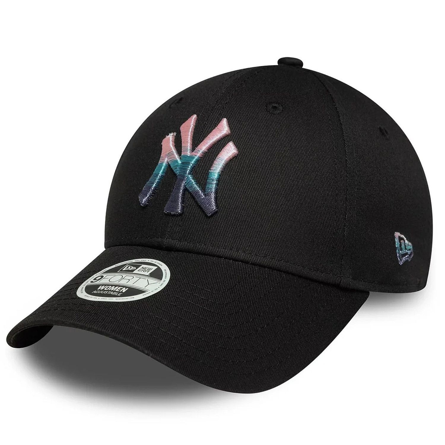 šiltovka New Era 9FO Metallic Logo MLB New York Yankees - Black/Ink Purple - women´s