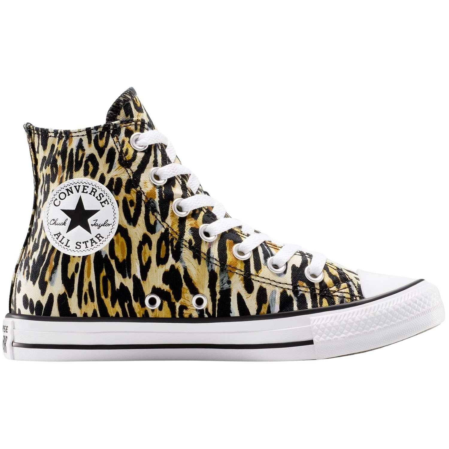 обувь Converse Chuck Taylor All Star Leopard Hi - A16407/Black/White/Brown