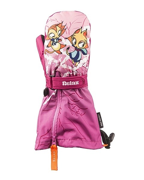 rękawice Relax Dumbo Mitt - RR33C/Pink/White/Yellow