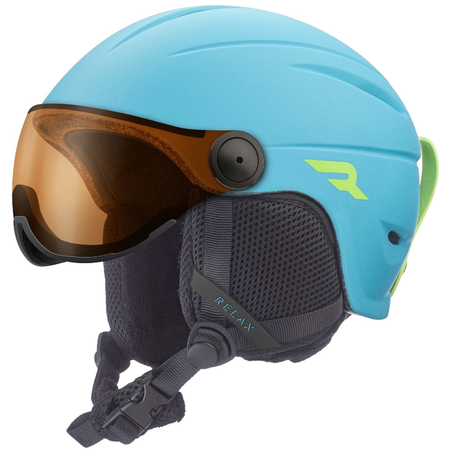 шлем Relax Twister Visor - RH27W/Blue Matt - unisex junior