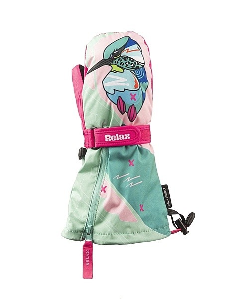 rękawice Relax Dumbo Mitt - RR33D/Pink/Mint Green