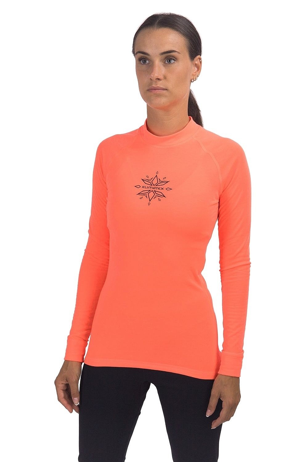 T-shirt Klimatex Estrid Thermoplus+  LS - Orange