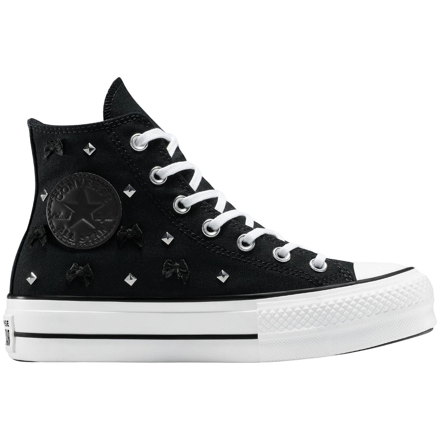 topánky Converse Chuck Taylor All Star Lift Hi - A14531/Black/Silver/White - women´s