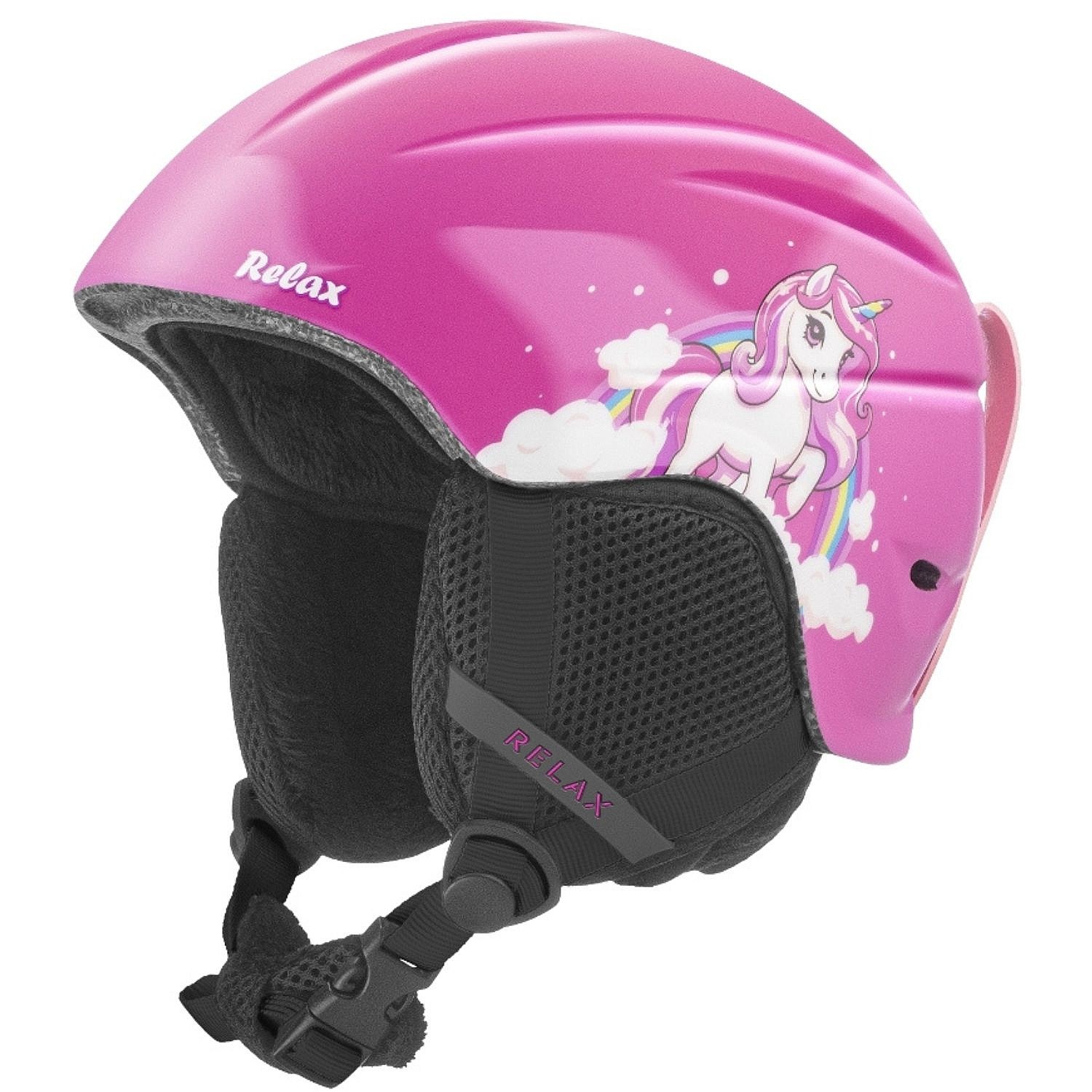 Helm Relax Twister - RH18A22/Gloss Neon Pink - kid´s