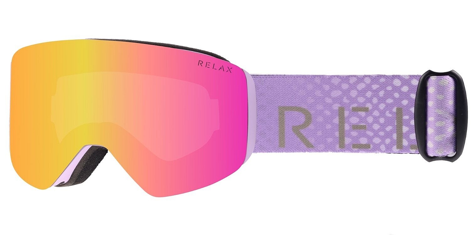 Skibrille Relax Flow - HTG78C/Lavender Matt/Bronze/Amethyst Platinum - women´s