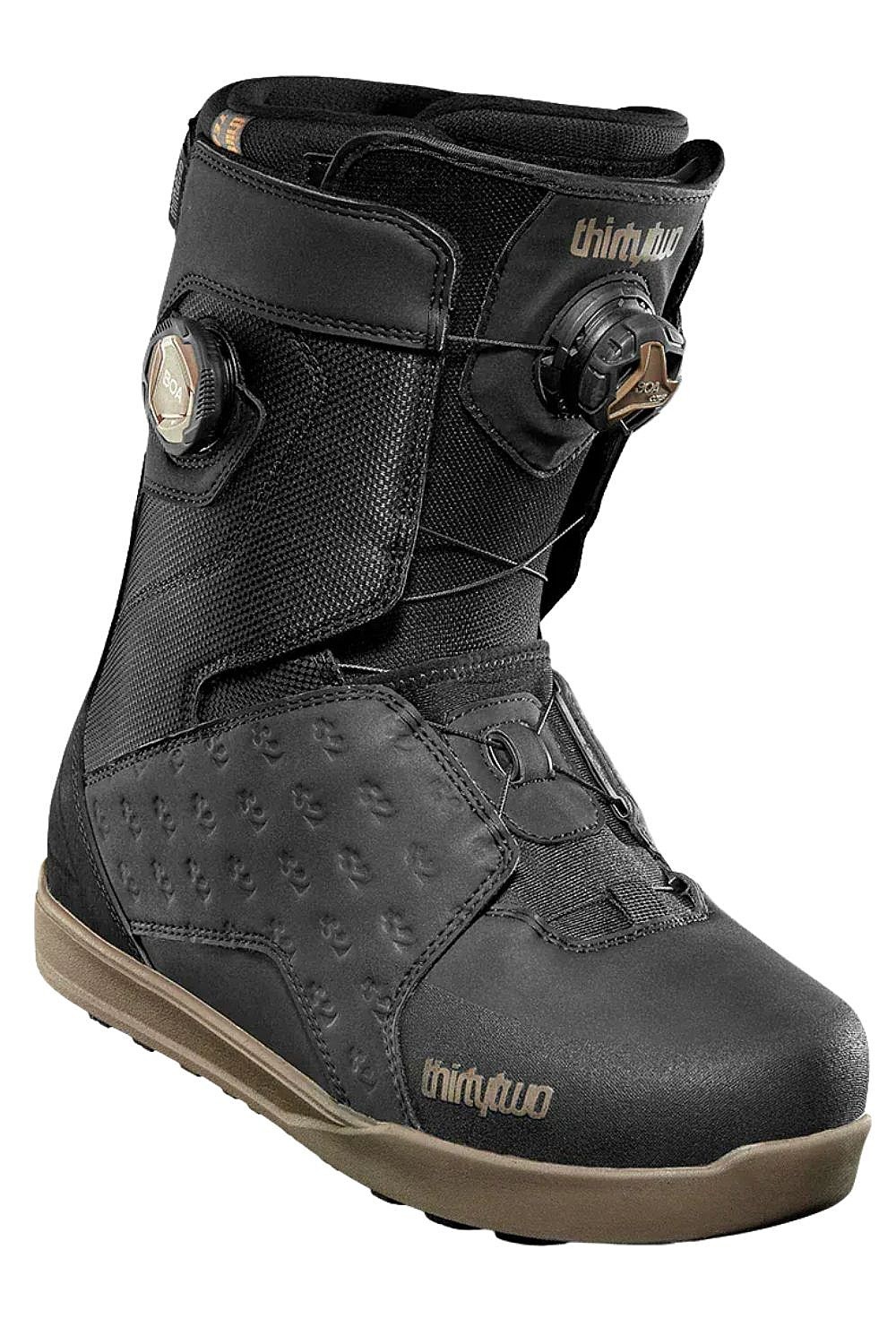 pantofi ThirtyTwo Lashed Double Boa Wide - Black/Gum - men´s