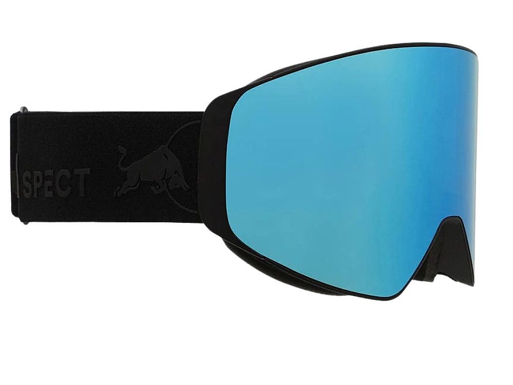 masque de ski  Red Bull SPECT Jamm - 11BL3/Matt Black/Black/Smoke/Blue Mirror