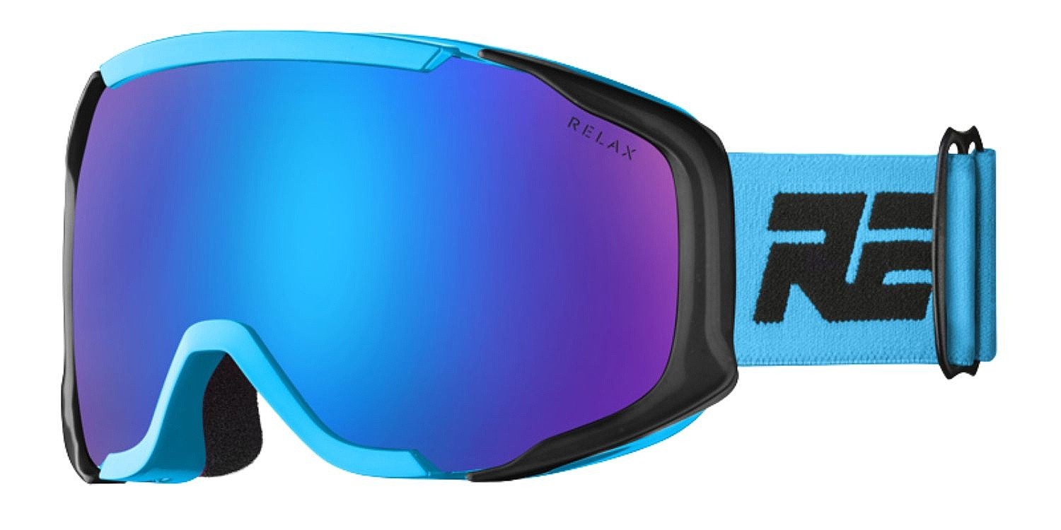 горнолыжные очки  Relax De-Vil - HTG65G/Shiny Blue/Black/Rose/Ocean Sensor - unisex junior