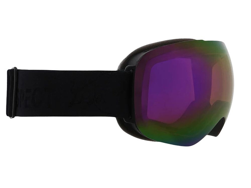горнолыжные очки  Red Bull SPECT Bent - 08PU2/Matt Black/Black/Orange/Purple Mirror