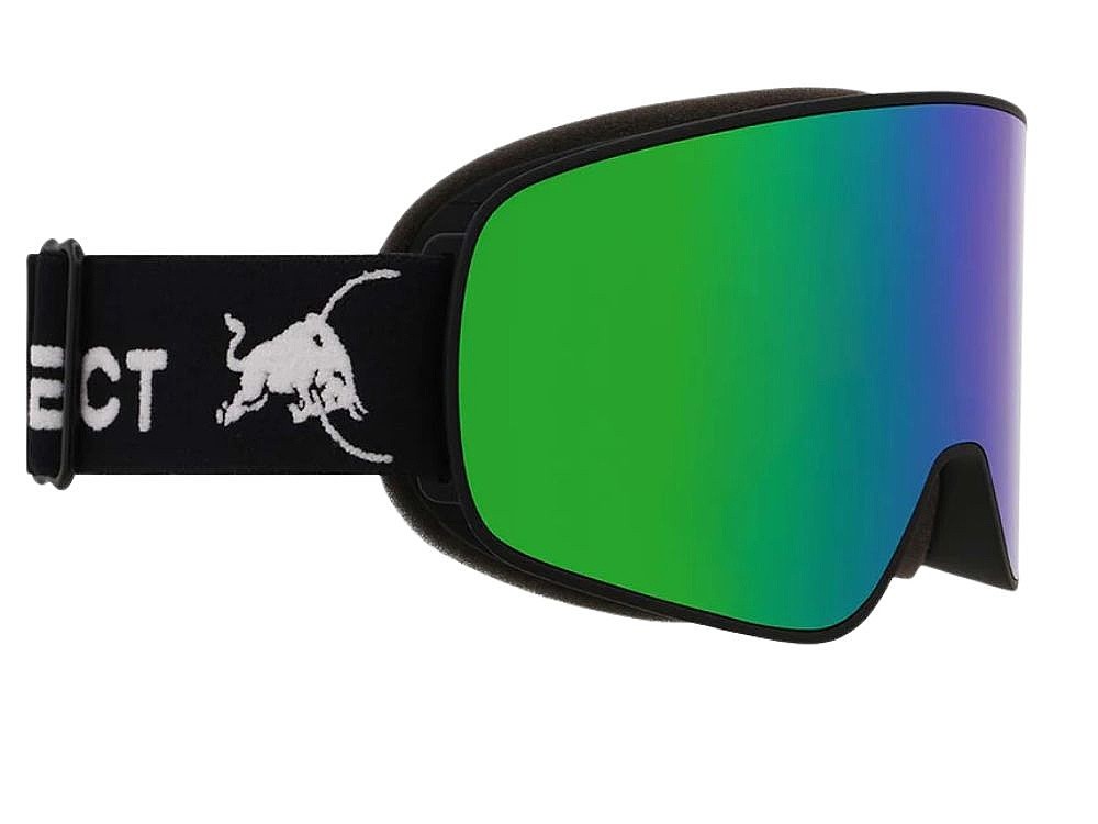 masque de ski  Red Bull SPECT Soar - 15GR3/Matt Black/Black/Brown/Green Mirror
