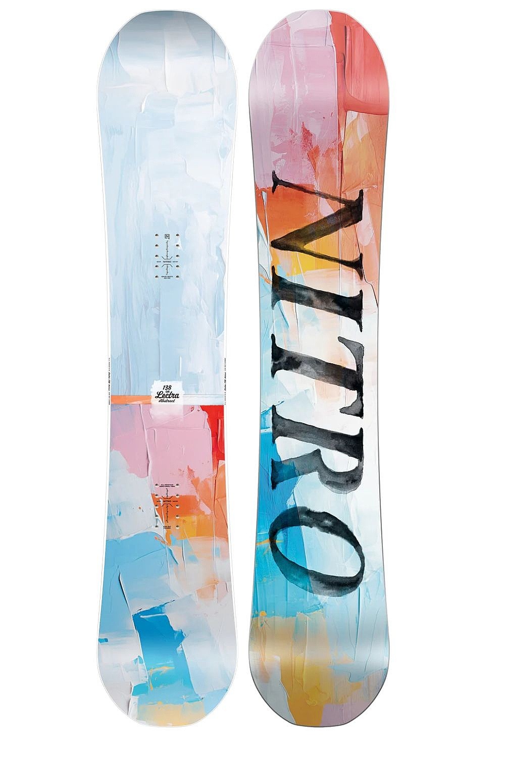 snowboard Nitro Lectra Abstract Cam-Out Camber - Assorted