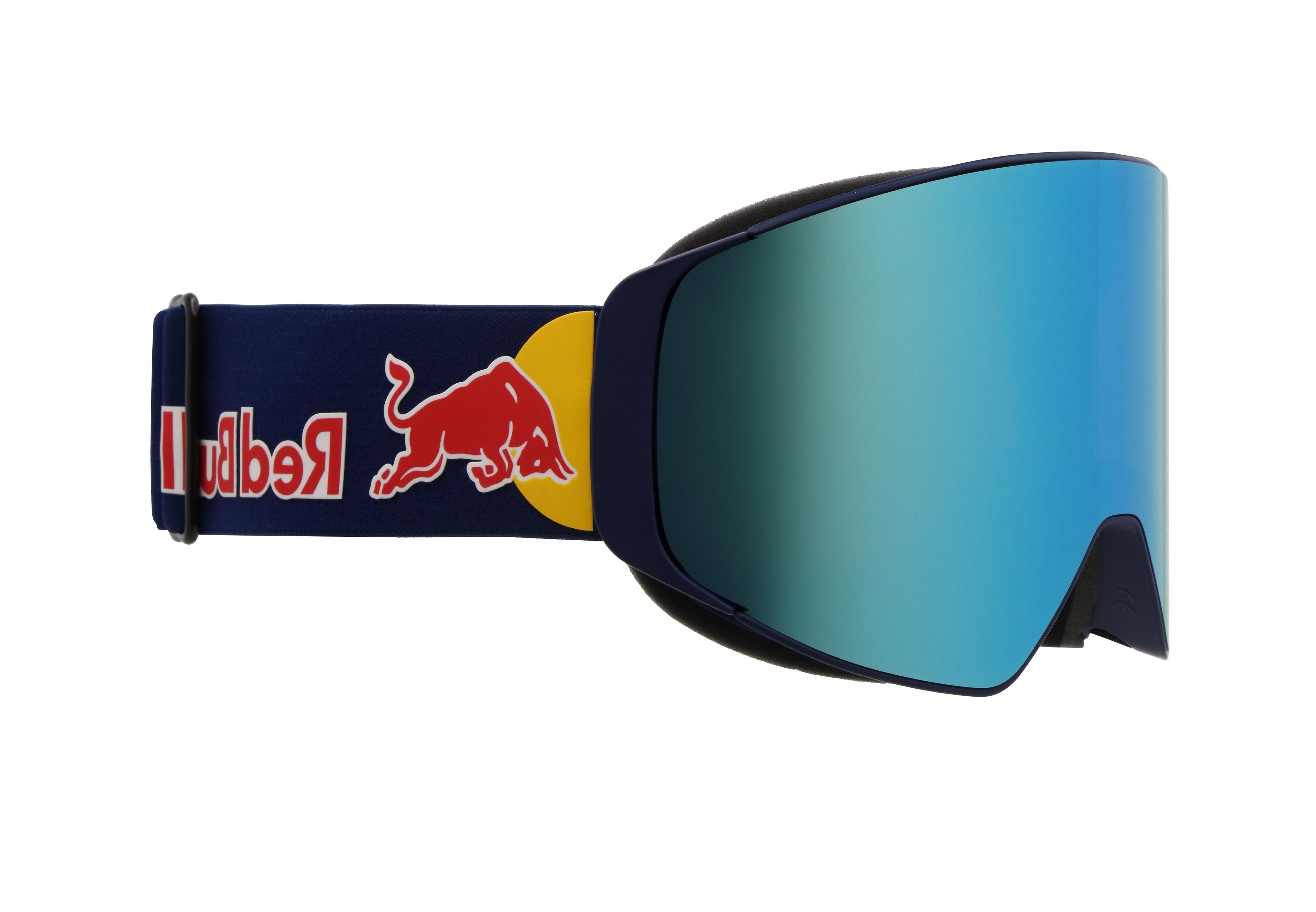 masque de ski  Red Bull SPECT Jamm - 07BL3/Matt Blue/Blue/Smoke/Blue Mirror