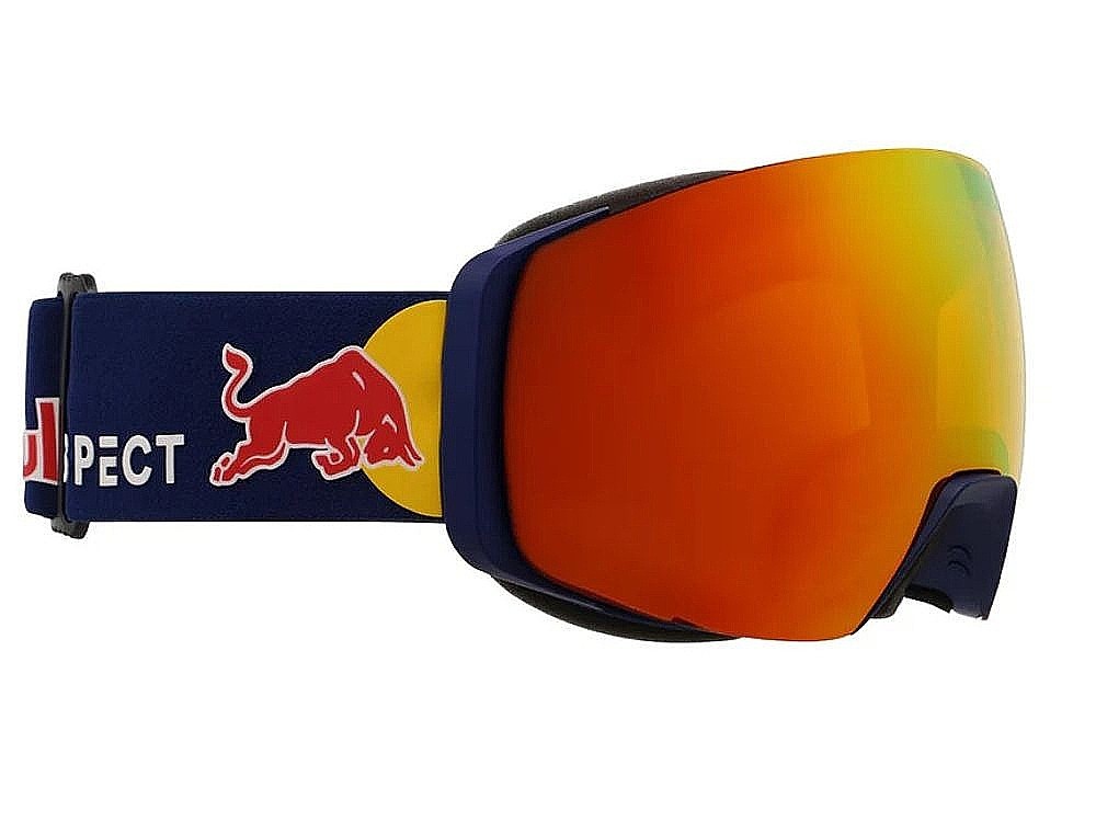 горнолыжные очки  Red Bull SPECT Jon - 02RE2/Matt Black/Black/Orange/Red Mirror
