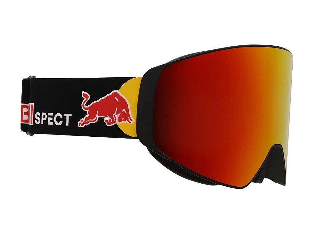 горнолыжные очки  Red Bull SPECT Jamm - 08RE2/Matt Black/Black/Orange/Red Mirror