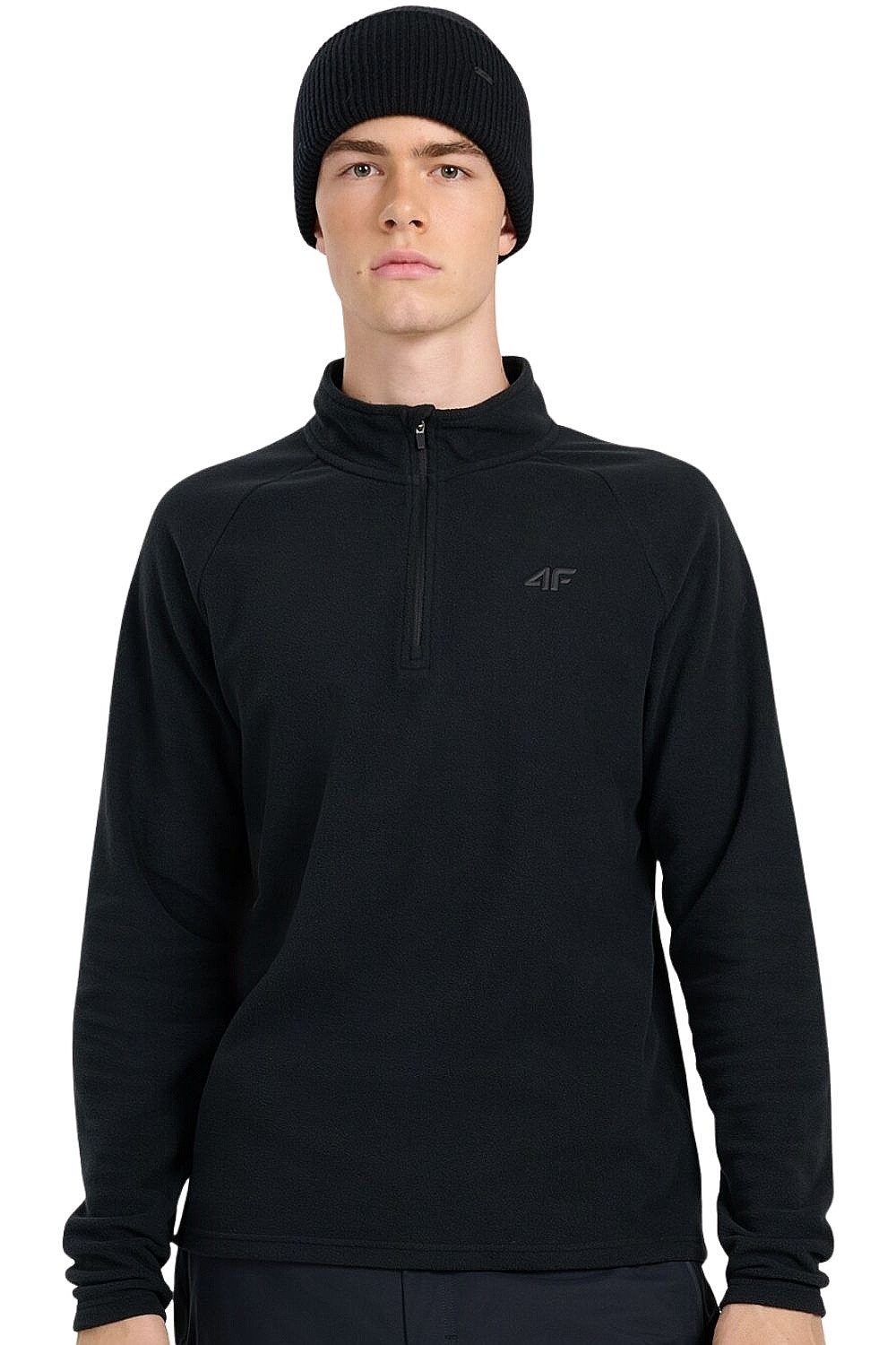 sweat-shirt 4F 4FWAW25UFLEM065 - 20S/Deep Black - men´s
