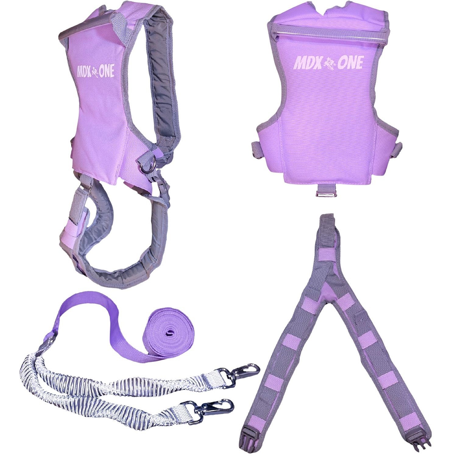väst Mdxone Static Ski Harness - Lavender