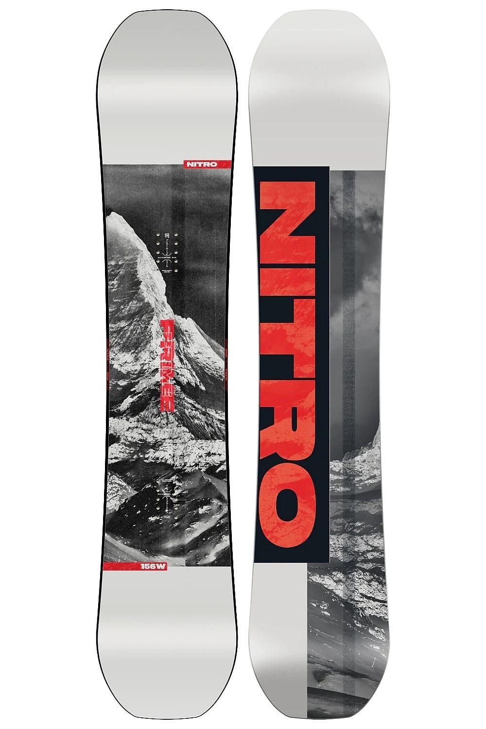 snowboard Nitro Prime Raw Cam-Out Camber Wide - Assorted