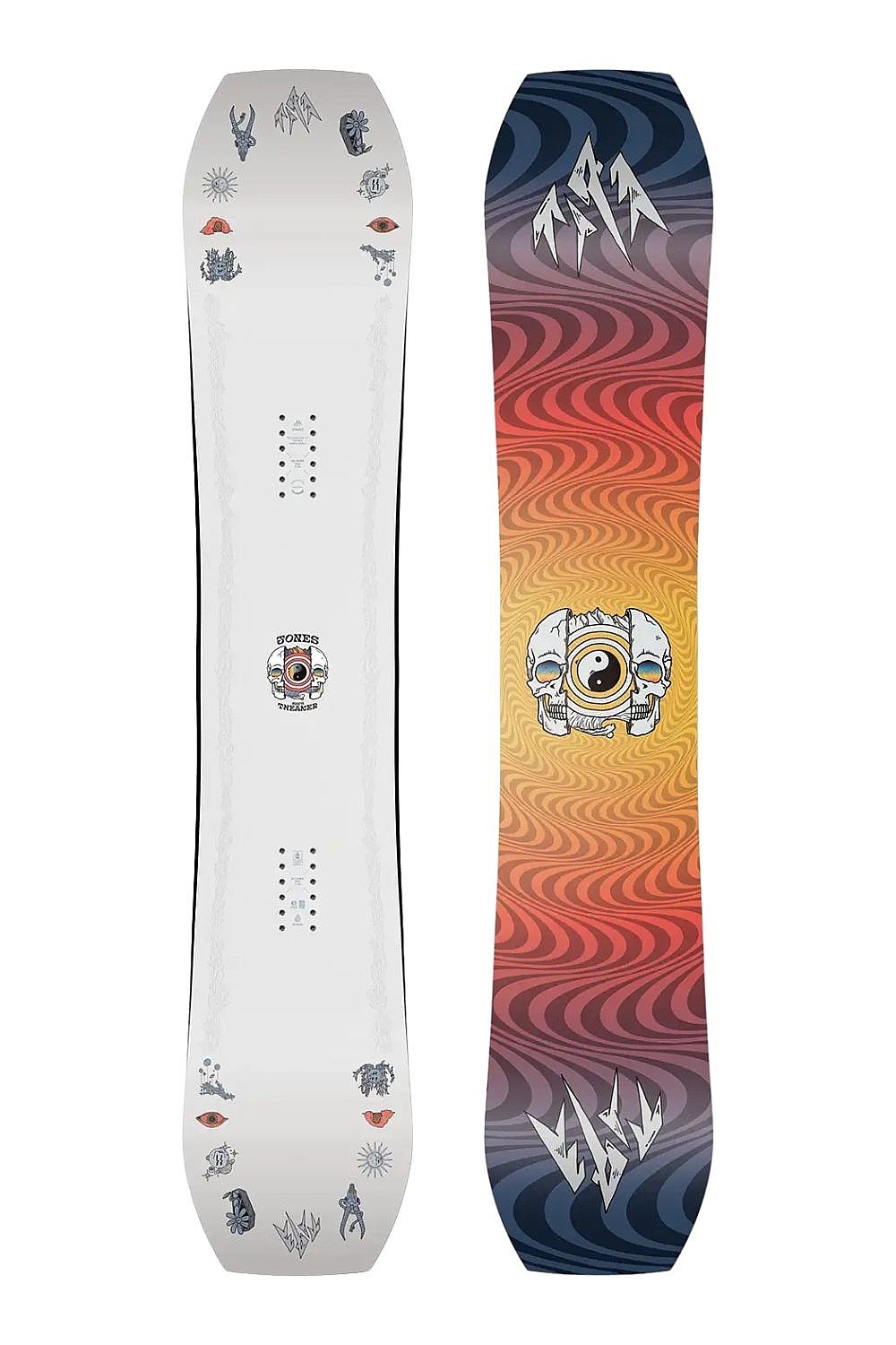 deska snowboardowa Jones Tweaker True Camber - White