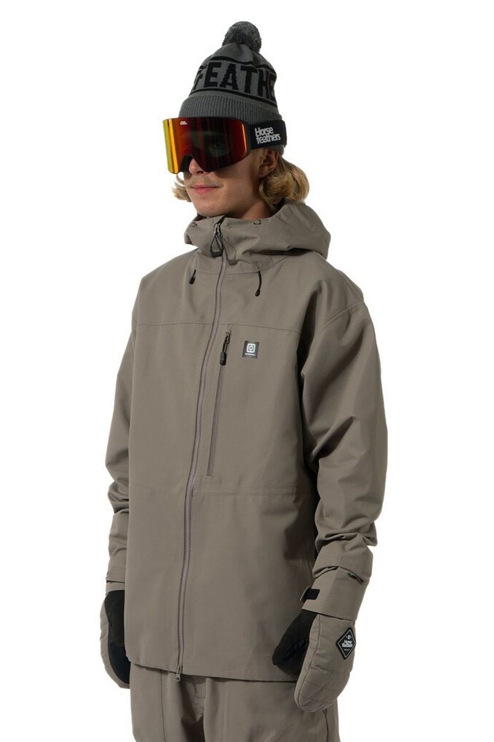 Jacke Horsefeathers Terra - Taupe - men´s