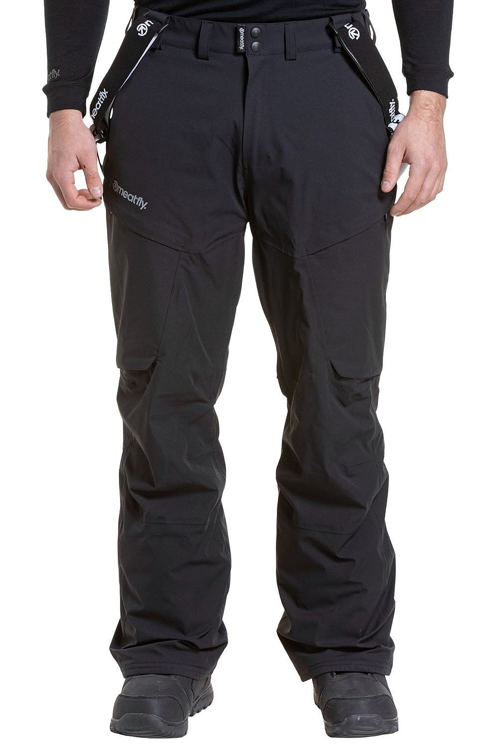 pantalon Meatfly Bold - Black - men´s