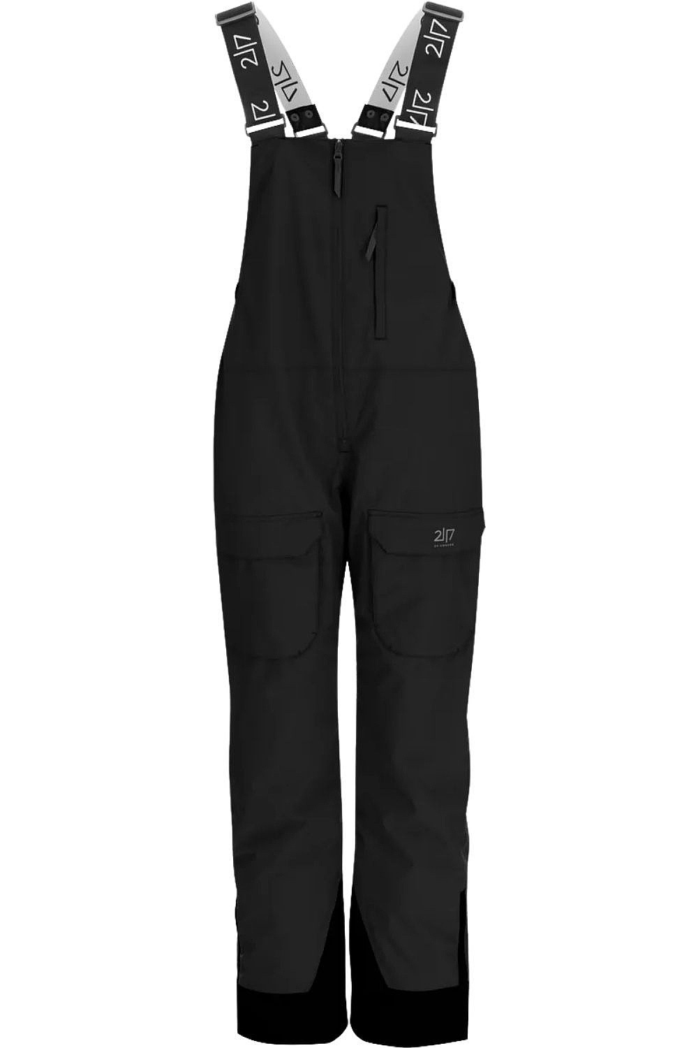 pants 2117 Soppero Bib - Black - women´s