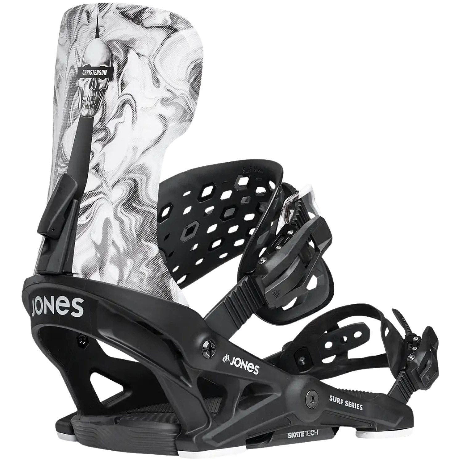 крепление Jones Meteorite Surf Series - Surf Series Black - men´s