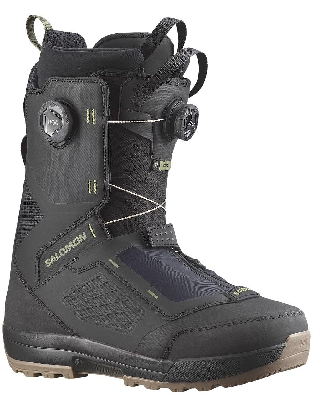 boty Salomon Echo Dual Boa Wide - Black/Black