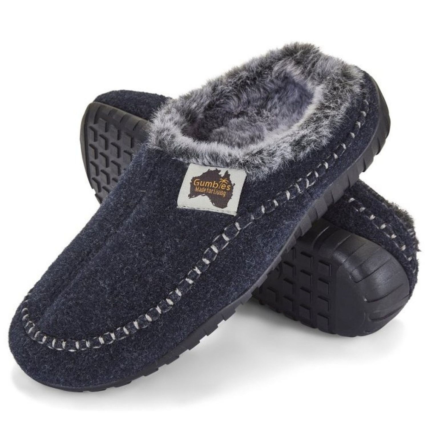 pantofi Gumbies Ossa Low - Navy/Grey