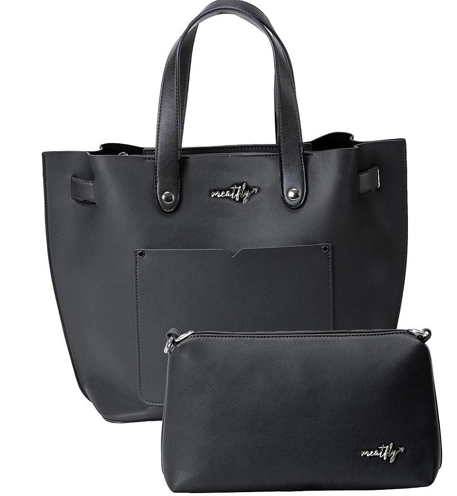 sac bandoulière  Meatfly Alma 4 - A/Black - women´s