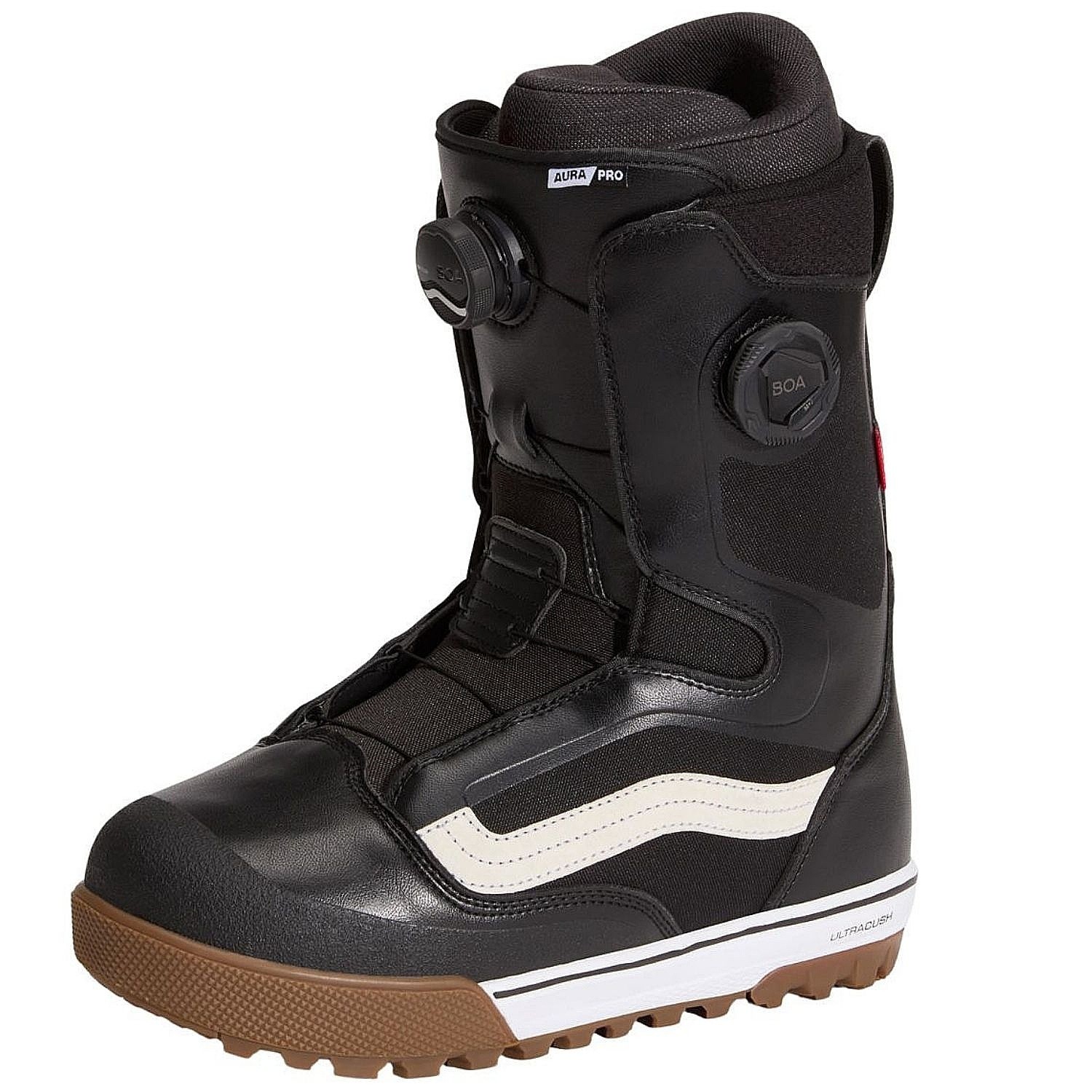 shoes Vans Aura Pro Boa - Black/White - men´s