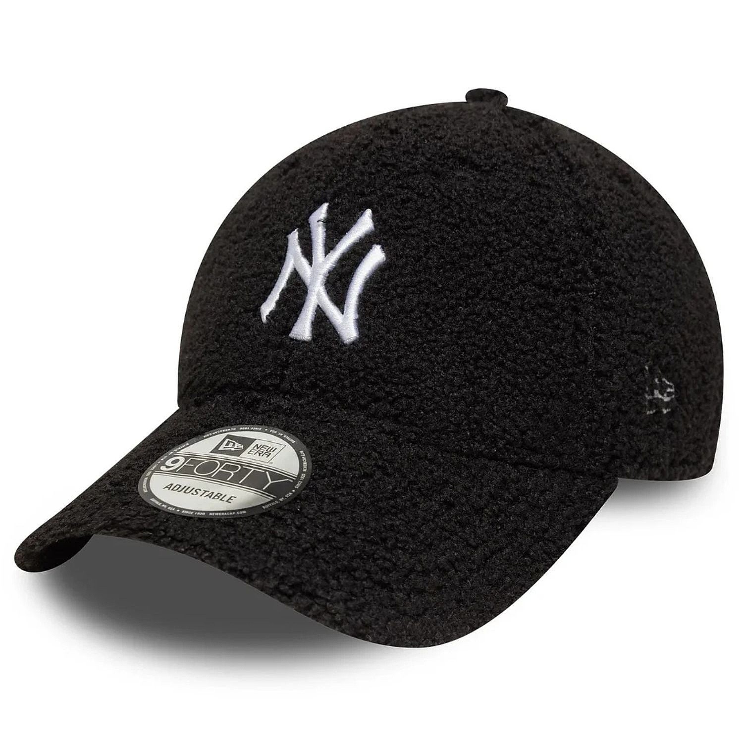 czapka z daszkiem New Era 9FO Winter Borg MLB New York Yankees - Black/White