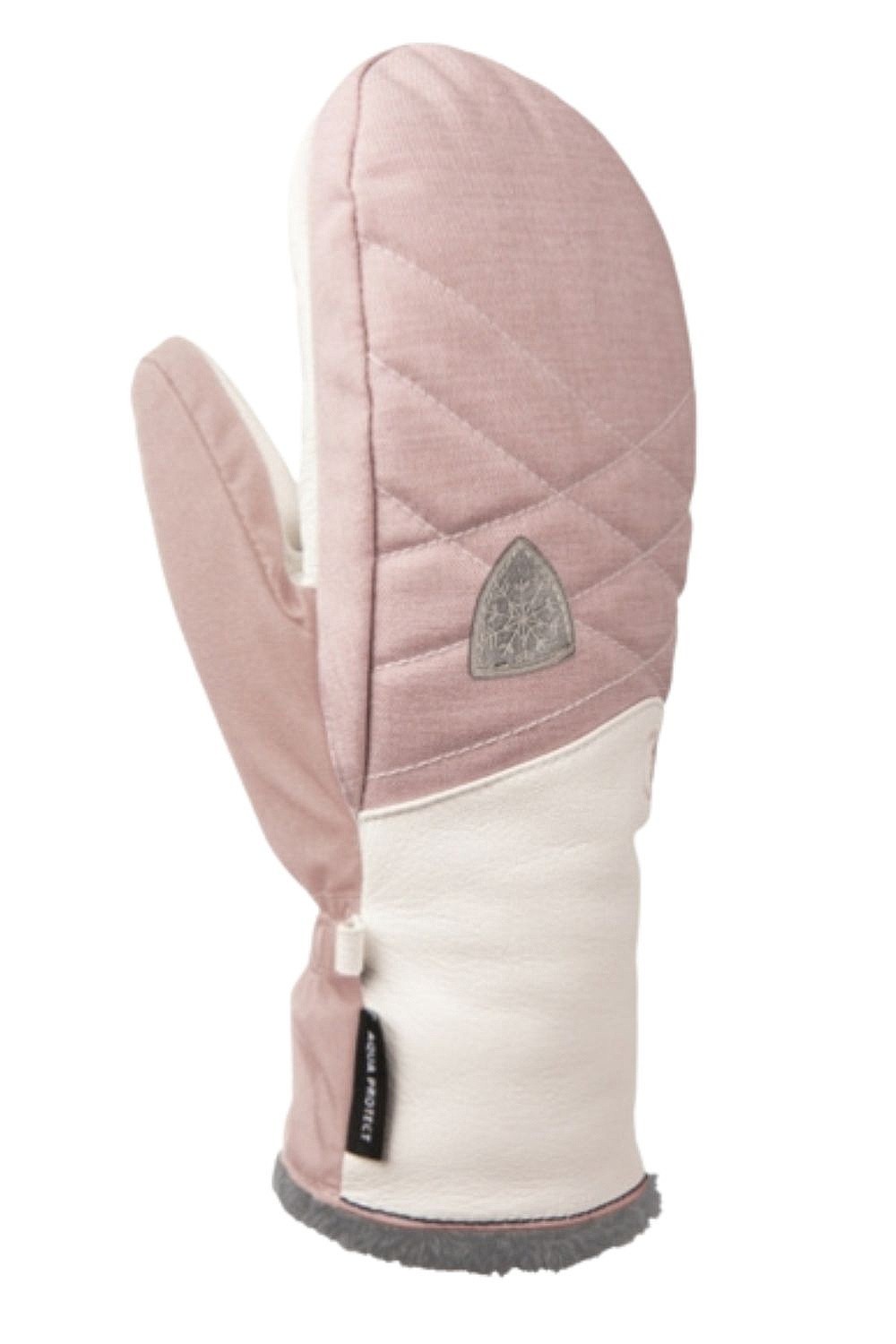rukavice Relax Frosen 2.0 Mitt - RR32C/Powder Pink/White - women´s