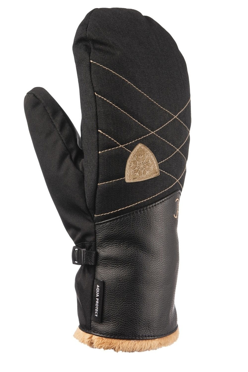 rukavice Relax Frosen 2.0 Mitt - RR32B/Black/Brown - women´s