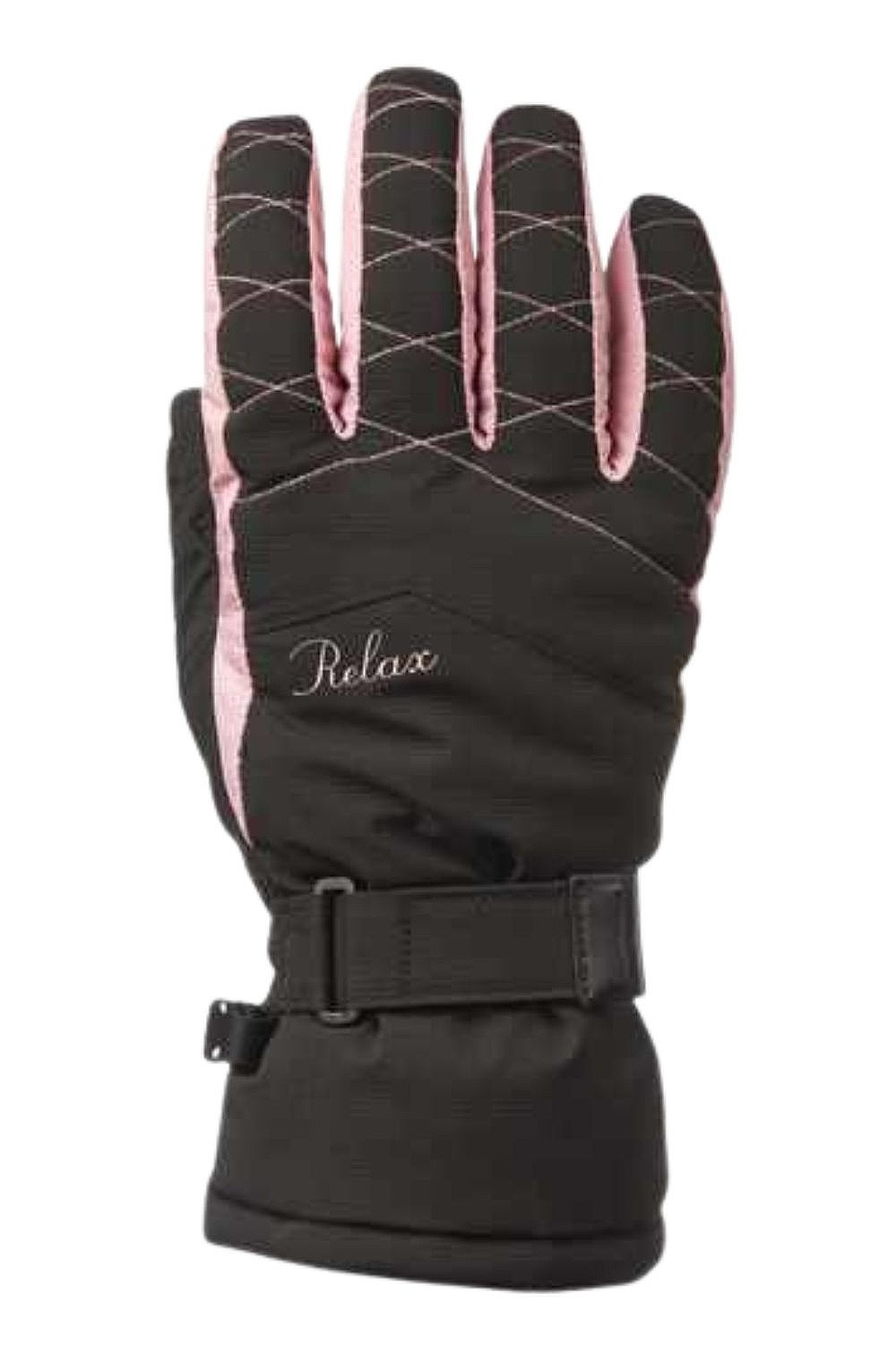 перчатки Relax Gerda - RR28B/Black/Powder Pink - women´s