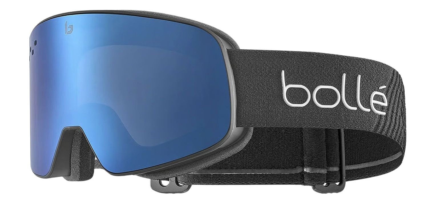 maschera da sci Bollé Nevada - Black Matte/Bronze Blue