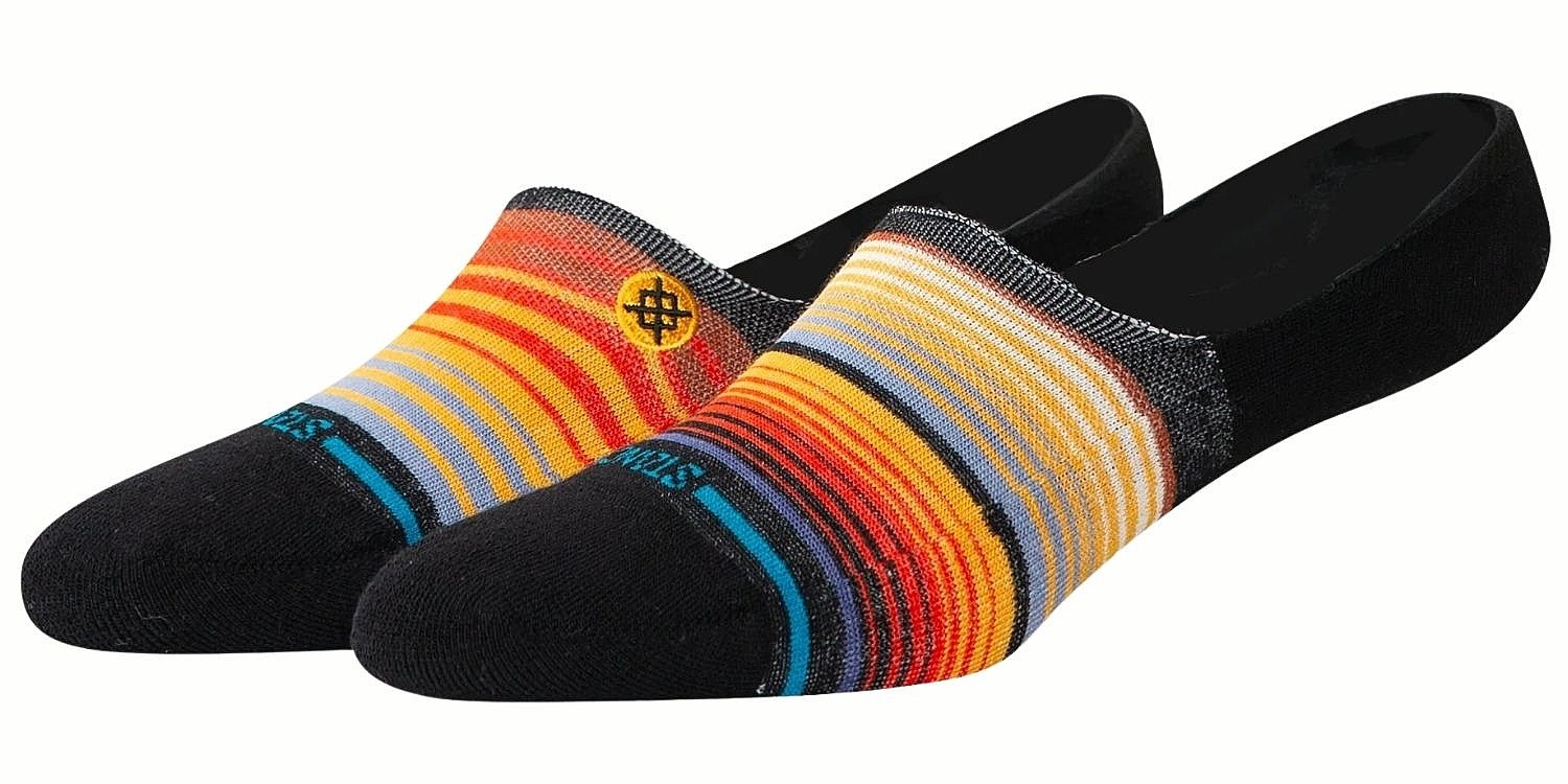 calcetines Stance Curren No Show - Black