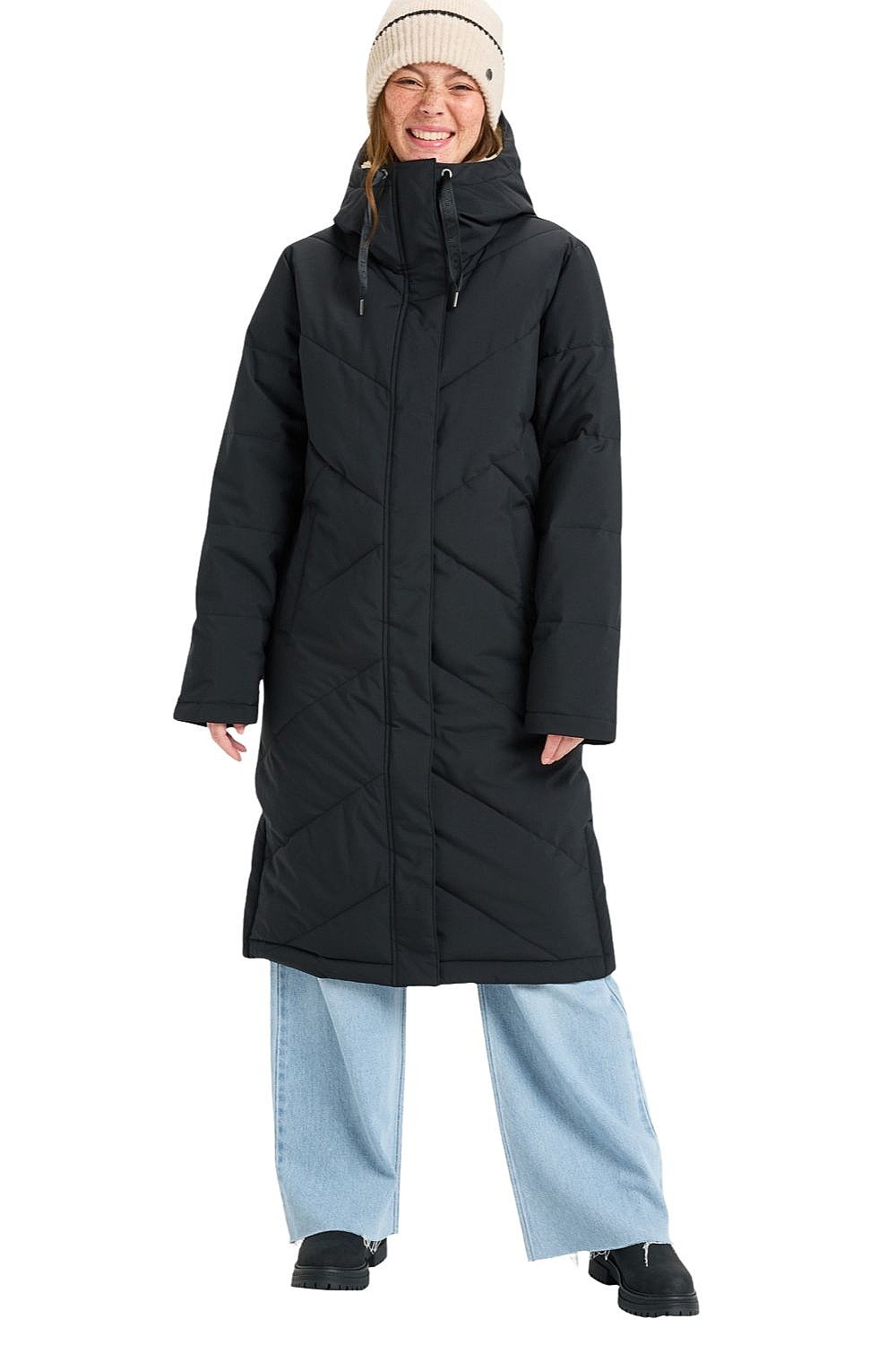 Mantel Roxy Ellie - KVJ0/True Black - women´s