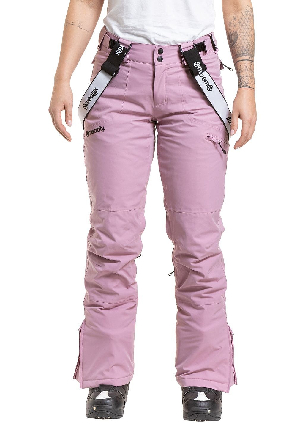 pantalon Meatfly Foxy - Rose - women´s