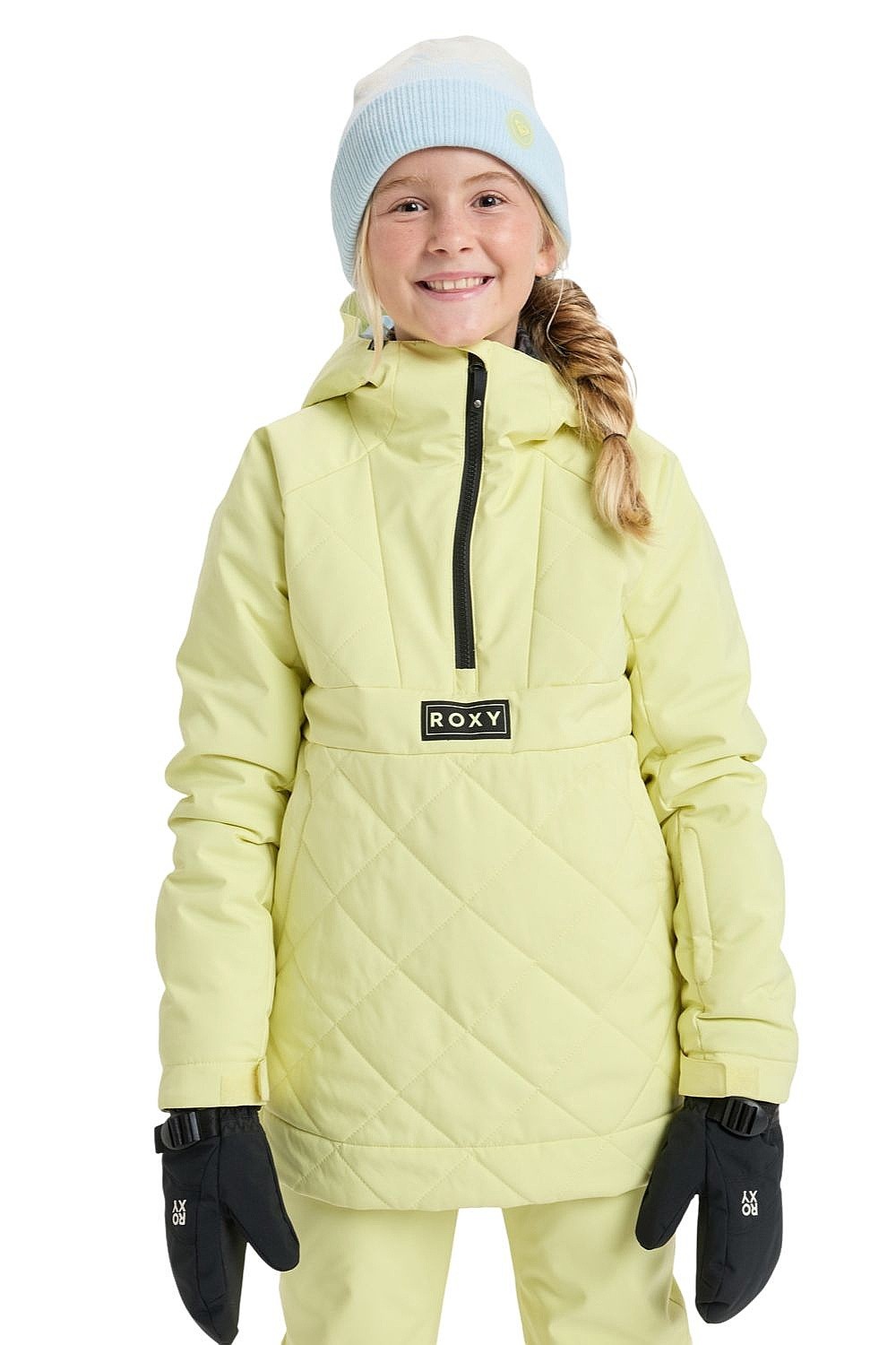 bunda Roxy Radiant Lines Overhead - YFK0/Yellow Pear - girl´s