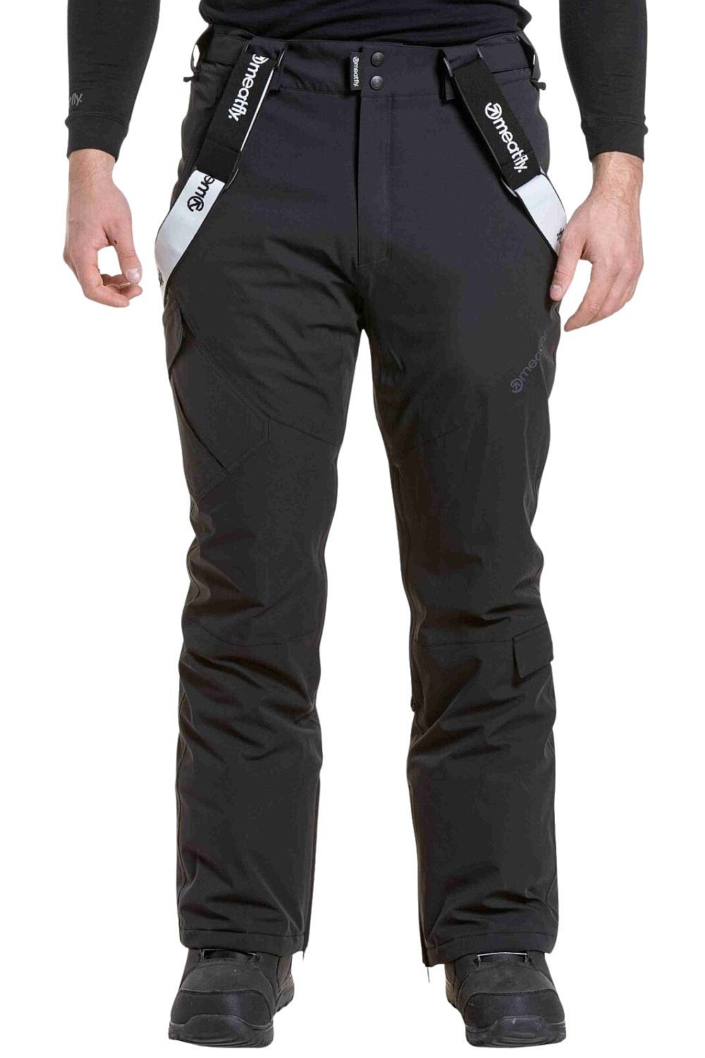 nohavice Meatfly Ghost - Black - men´s