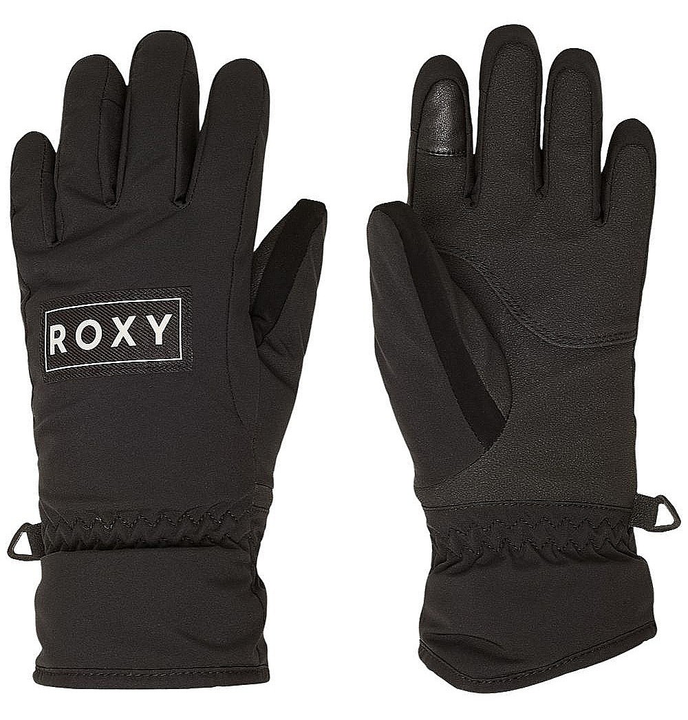 rukavice Roxy Freshfield - KVJ0/True Black - girl´s