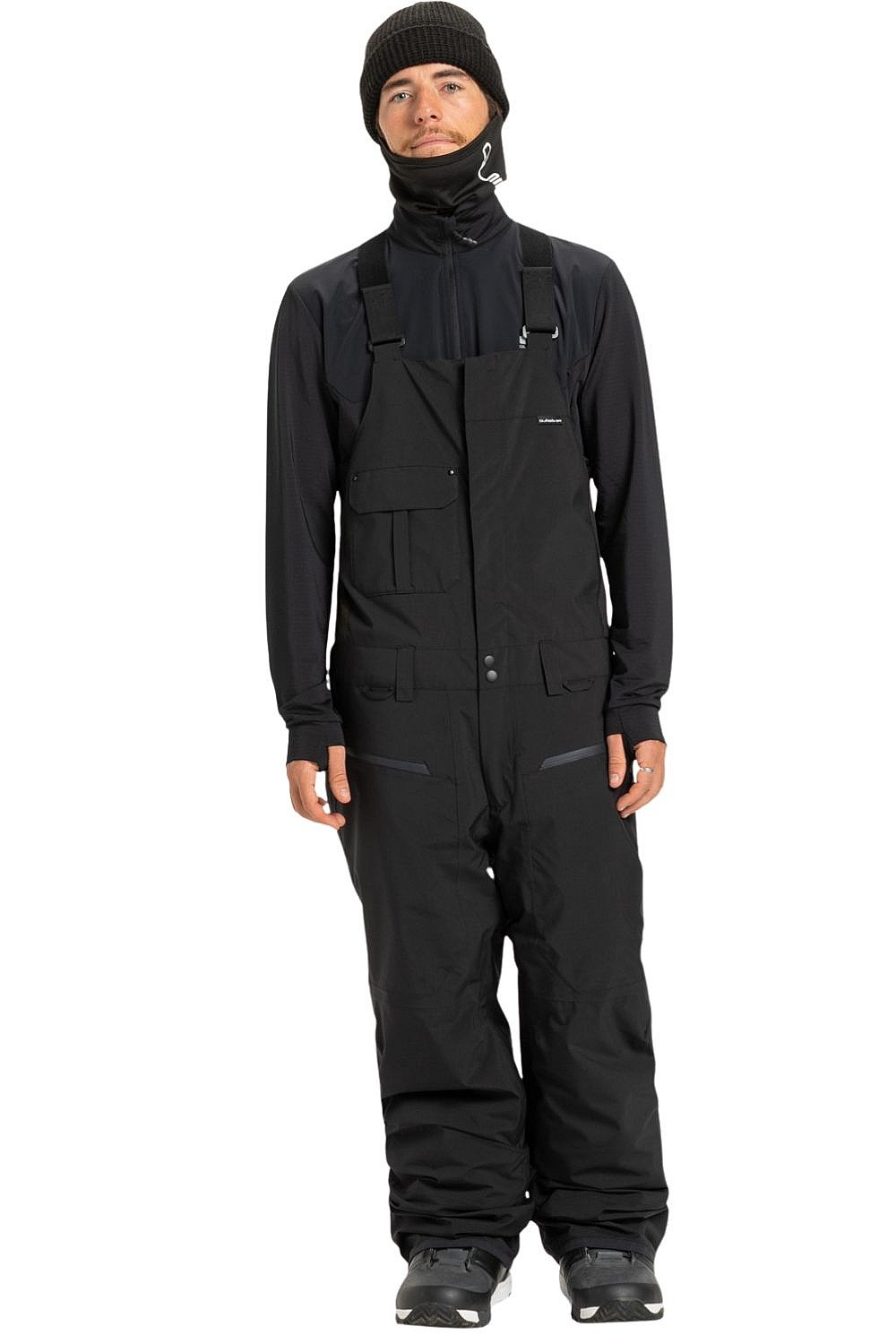 pantalon Quiksilver Paramo Stretch 20K Bib - KVJ0/Black - men´s