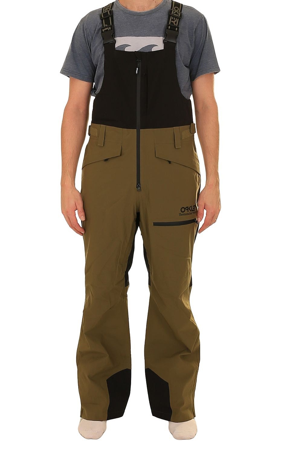 Hose Oakley TNP Shell Bib - Army Green - men´s